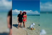 Priyanka Chopra paints Turks and Caicos red in this chic swim set